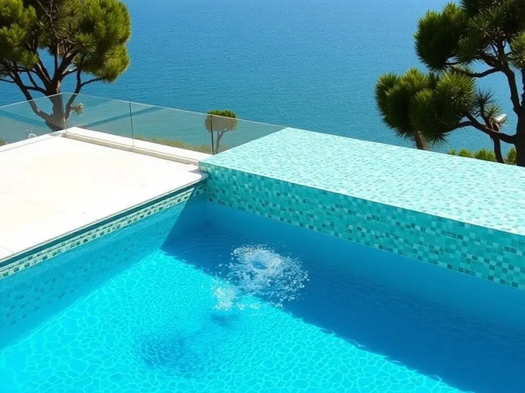 Piscine à débordement